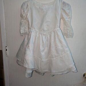 Othr White Kids Formal Dress